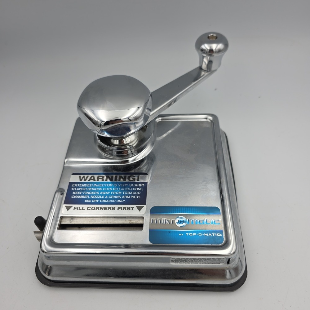 Mikromatic Top-O-Matic Cigarette Injector Machine
